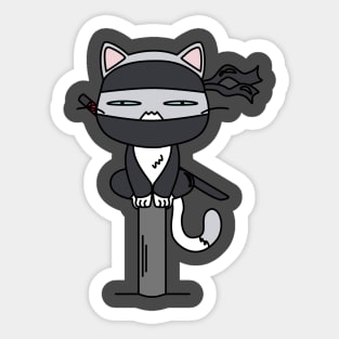 Ninja Cat Sticker